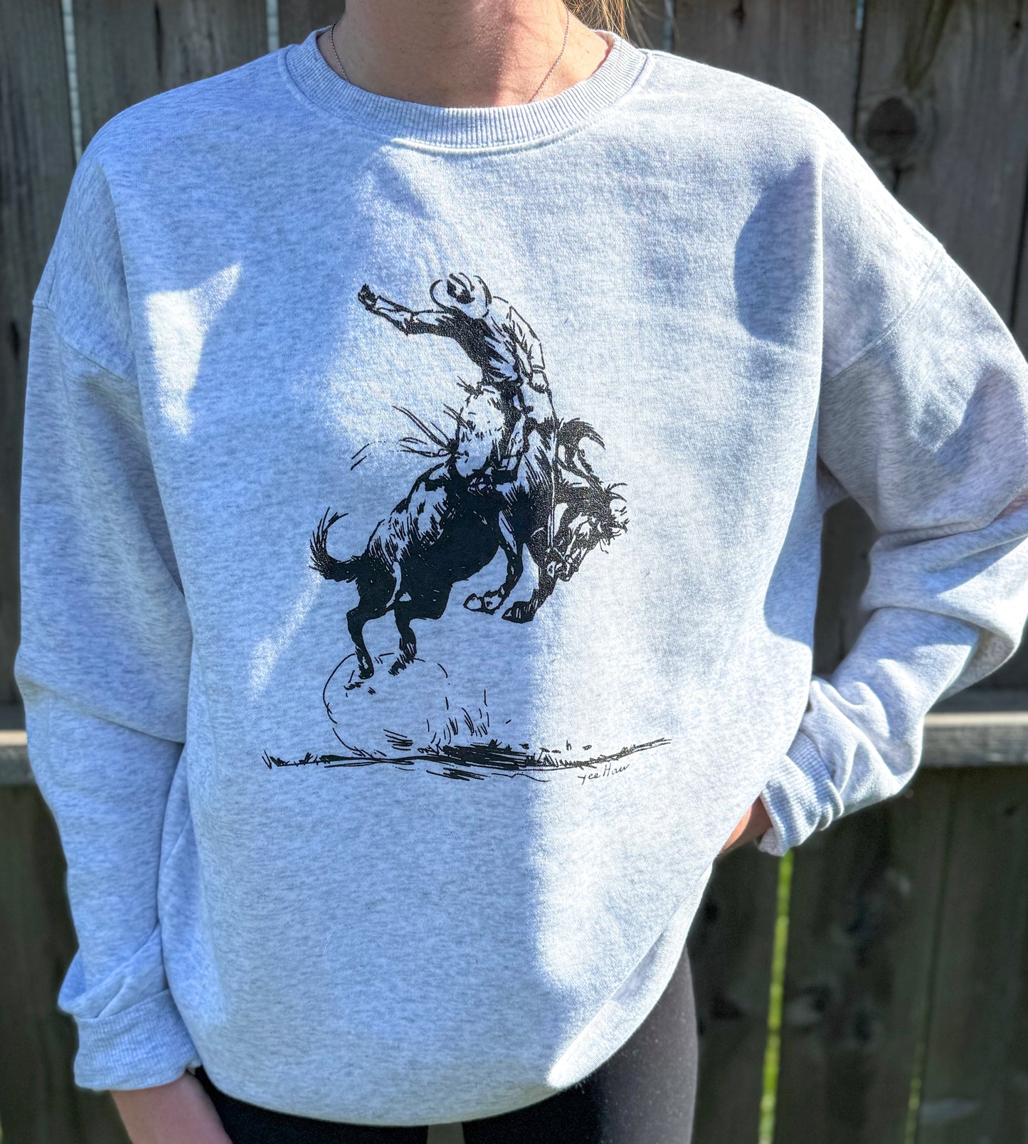 Yeehaw Graphic Sweatshirt