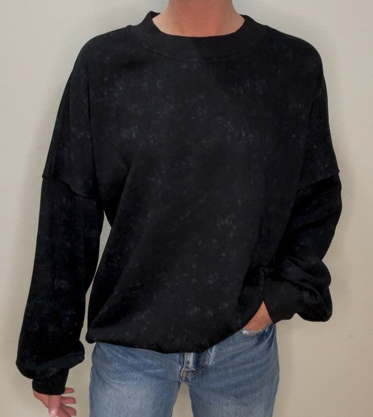 Drop Shoulder Crewneck