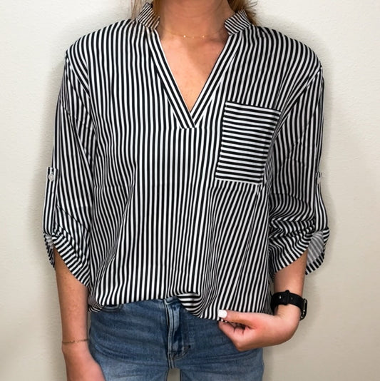 V-Neck Blouse