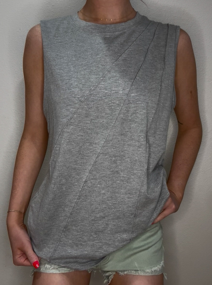 Pleated Everyday Tank