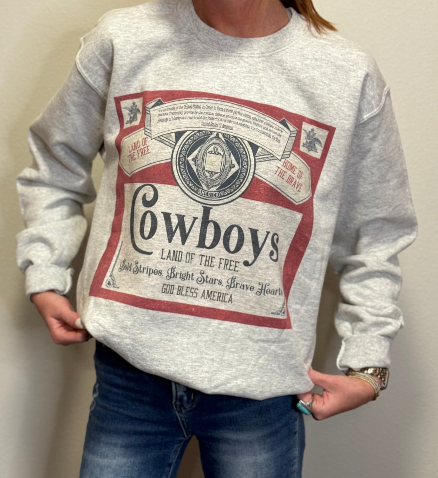 Cowboys Graphic Sweatshirt