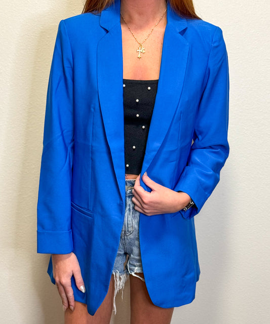 Solid Blazer