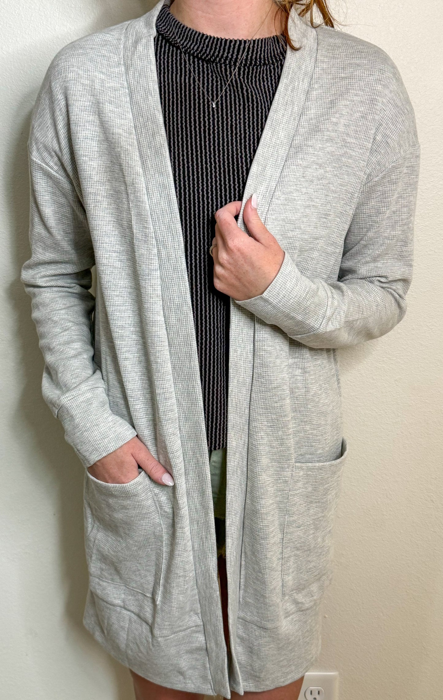 Open Front Cardigan