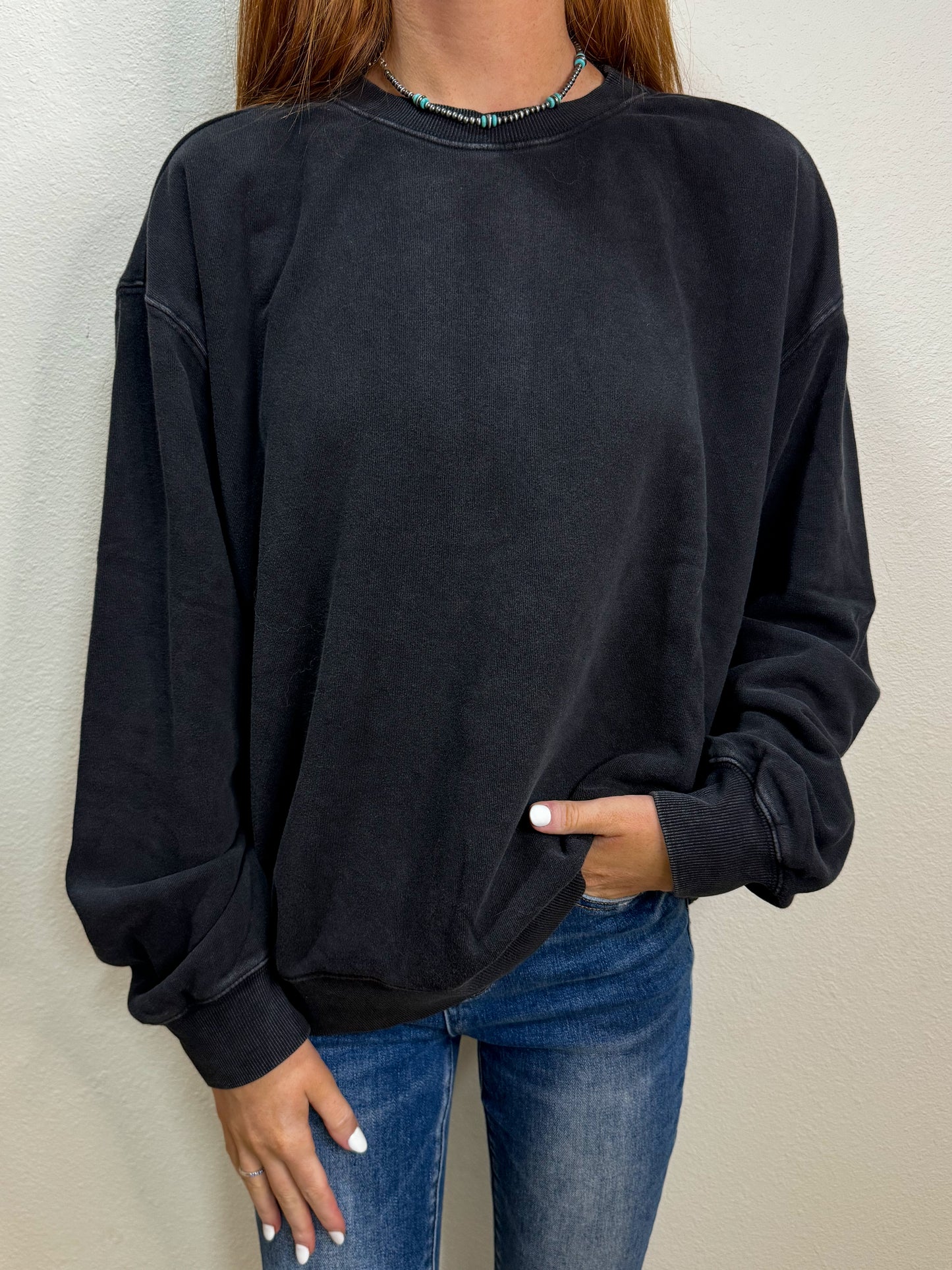 Cozy Crew Neck Sweatshirt