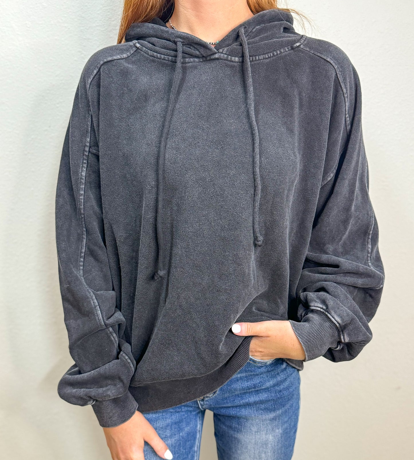 Drop Shoulder Hoodie