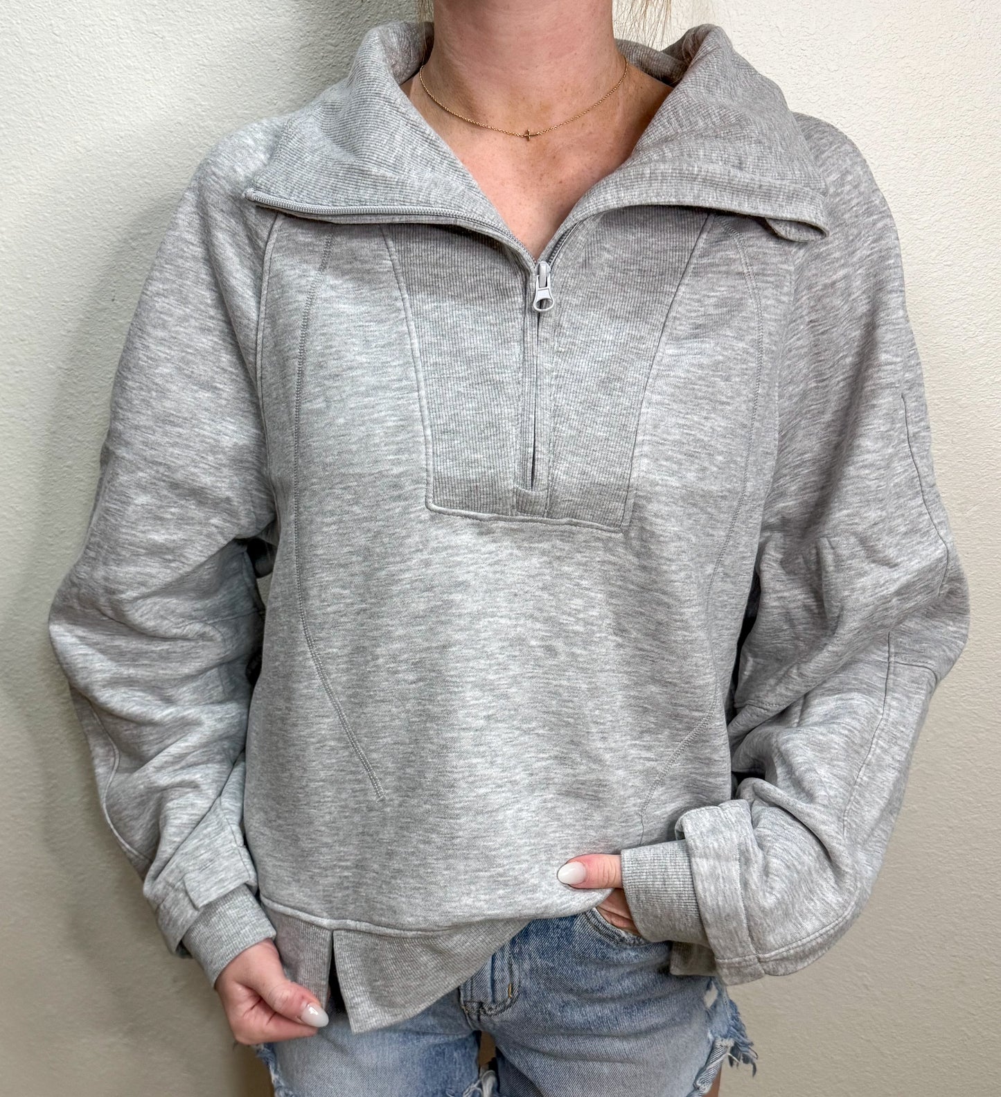 Half Zip Sweatshirt