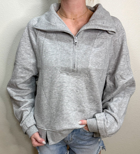 Half Zip Sweatshirt